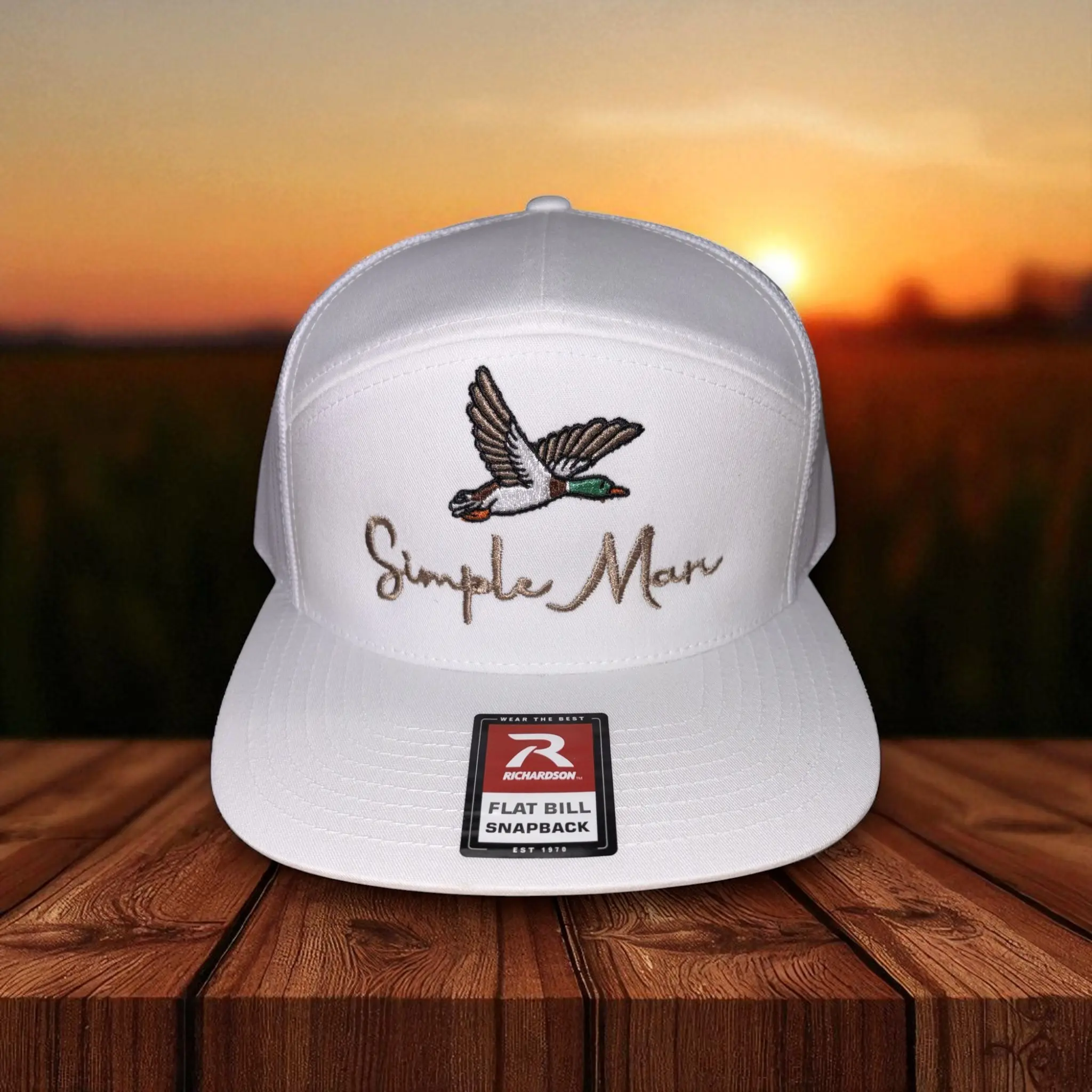 Unisex Casual Cotton Fitted Cap - Animals Themed Text Slogan Character Embroidered Hat, Men's Daily Clothes Accessory, Detailed Duck Design, Secure Snap Fit, Breathable Mesh Back, Outdoor Use