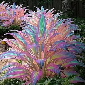 Pastel Pink & Mint Hosta Seeds 800pcs Perennial Shade Plant for North American Climates Easy to Grow Year-Round Beauty for Garden Enthusiasts