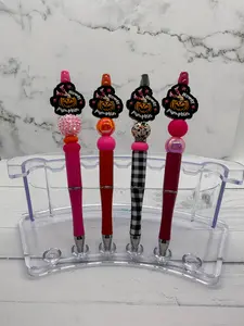 Howdy Pumpkin Ballpoint Beaded Pen