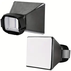 DSLR External Flash Softbox, 2-Piece Soft Diffuser Set for Photography, Versatile Lighting Accessories for Perfect Shots