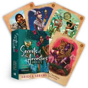 Secrets of the Ancestors Oracle: A 45-Card Deck and Guidebook for Connecting to Your Family Lineage, Exploring Modern Ancestral Veneration, and Reveal -- Abiola Abrams - Other