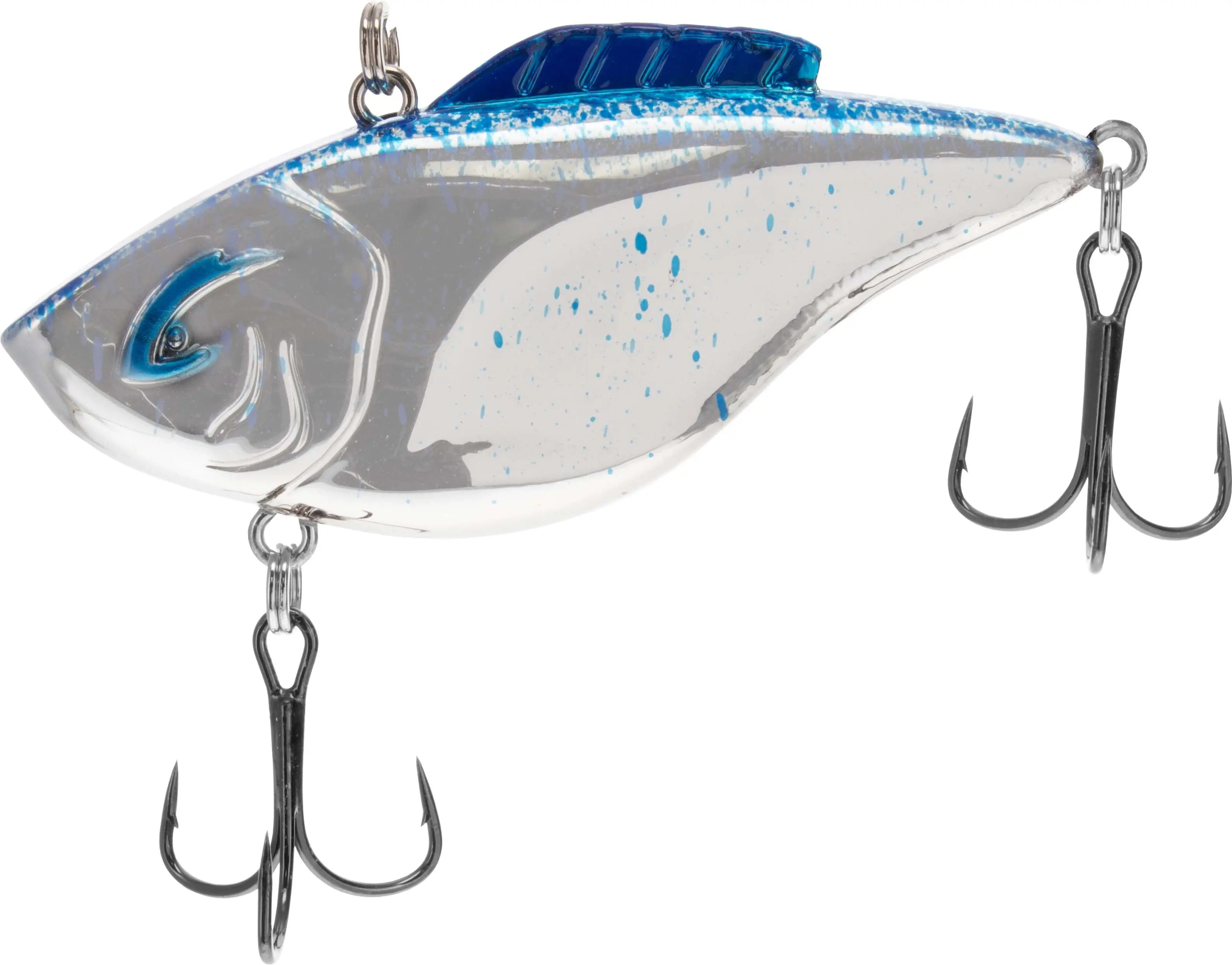 Bill Lewis Hammer-Trap Lipless Crankbait - 2.5 Inches Artificial Lures, Angling Supplies with Modern Shape, Secure Hold, Treble Hook, Fishing Bill Lewis Hammer, 16 Colors, Tri-Tone Sound, 3/8 Oz, Distinct Hammering Action, Aggressive Strike