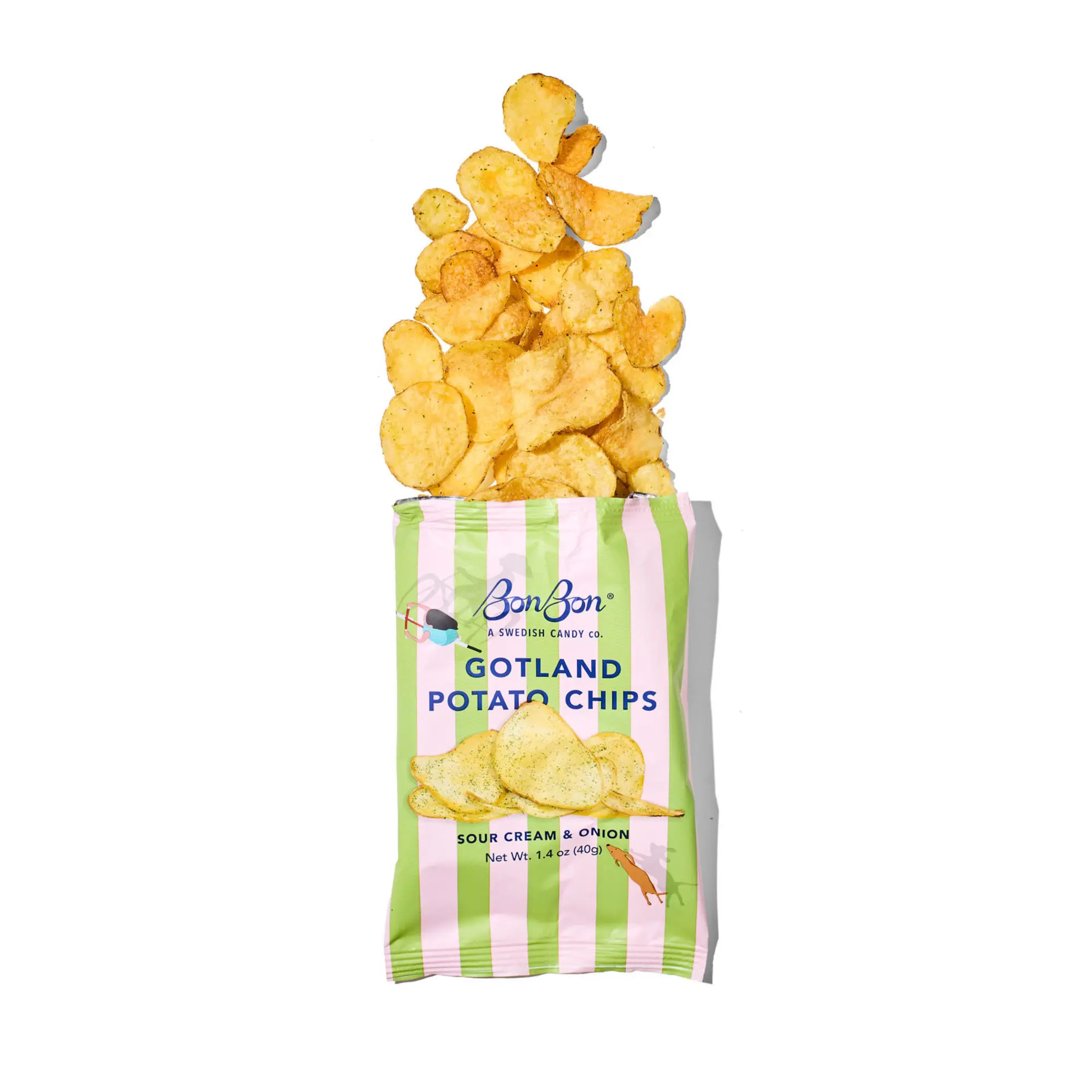 BonBon's Potato Chips - 4-Pack Sour Cream & Onion BonBon's Potato Chips - 4-Pack Sour Cream & Onion