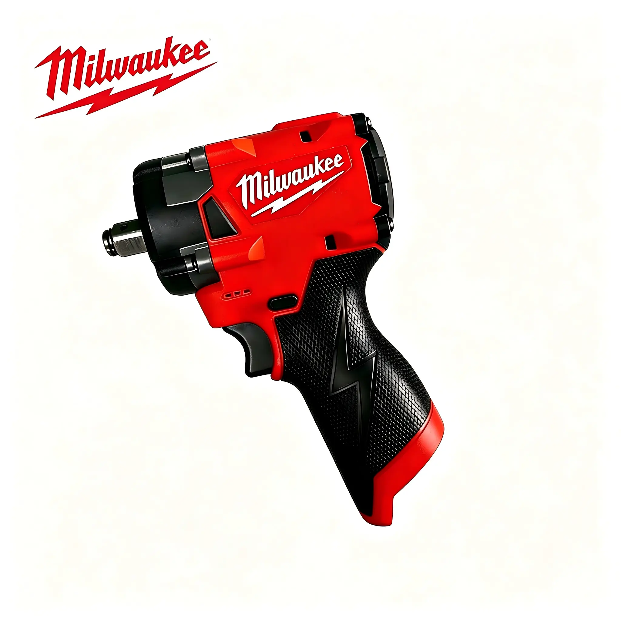 Milwaukee M12 12V Cordless Impact Wrench, 3/8" & 1/2" Anvil, 220 Nm Max Torque, 0-2400 r/min No-Load Speed brushless for dewalt battery ratchet inch project home equipment