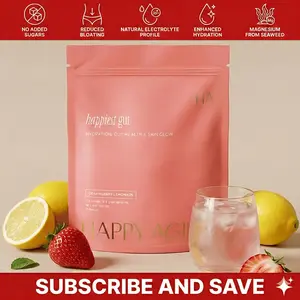 Electrolyte Powder with Probiotics, Prebiotics & Hyaluronic Acid for Women |Gut Health| Skin Glow & Energy, Electrolytepowder