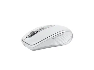 Logitech MX Anywhere 3S Compact Wireless Mouse, Fast Scrolling, 8K DPI Any-Surface Tracking, Quiet Clicks, Programmable Buttons, USB C, Bluetooth, Windows PC, Linux, Chrome, Mac, Pale Grey