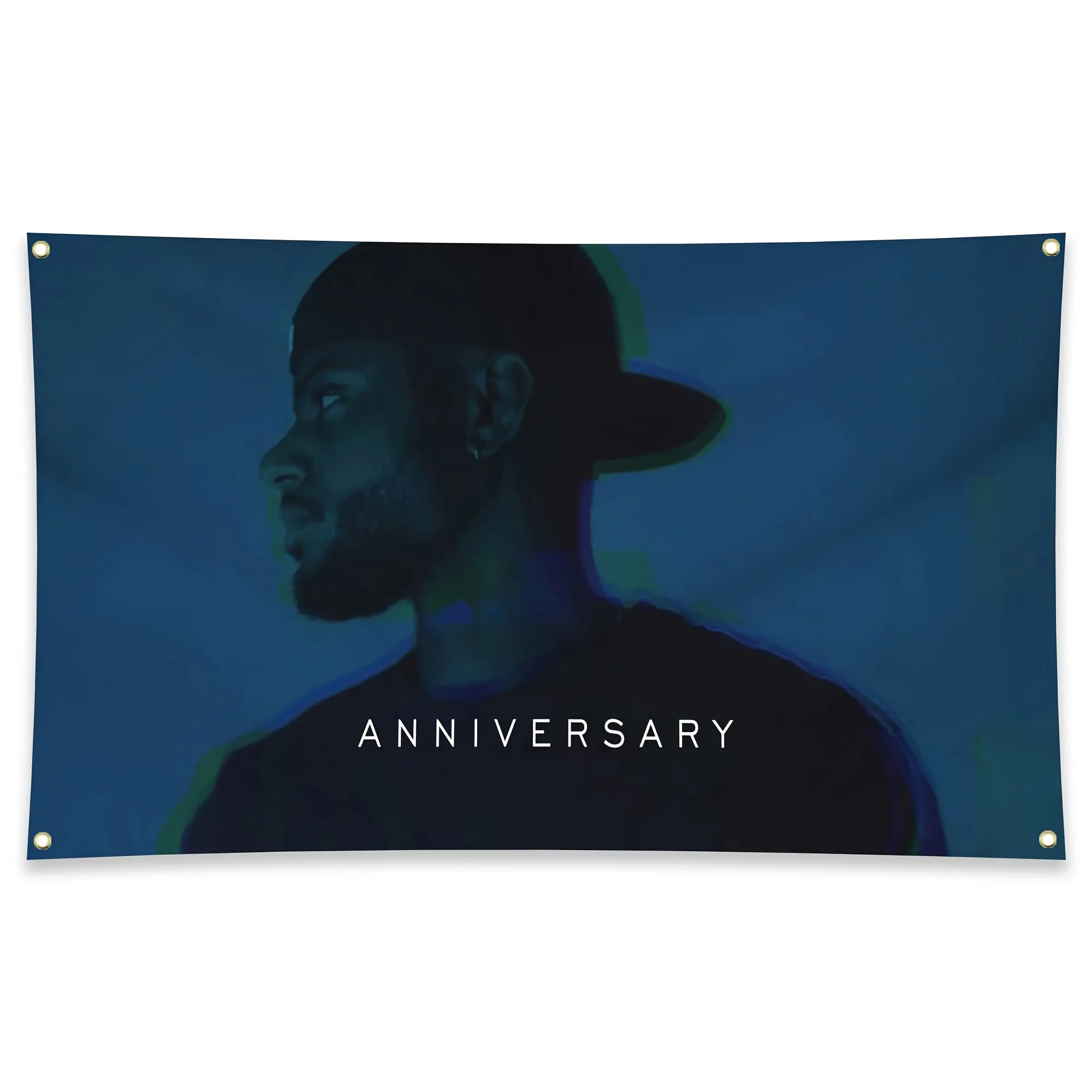 Brisson Tiller Graphic Print Durable Decorative Wall Tapestry (30x40 in) - Home Decor Textile, Easy Hanging, Machine Washable, Indoor/Outdoor Use, Birthday Gift Ideas for Girlfriend, Party Decor