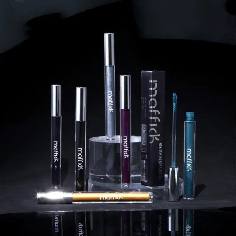 Maffick Lip Gloss Set, Non-Sticky Matte & Shimmer Finish, Sweet Cool Style, Wholesale Bulk Available, Perfect for Daily Use