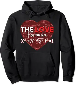 The Love Formula Math Teacher For A Valentines Day Couple Pullover Hoodie - Jessicajon Shop 48B09NTZC8CF