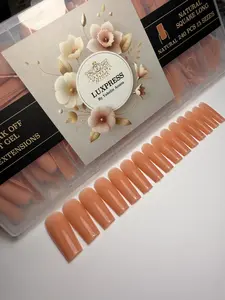 Yakelin Acosta Luxpress Press On Nails Full Cover False Nails Soft Gel Press On Nails 240 Units