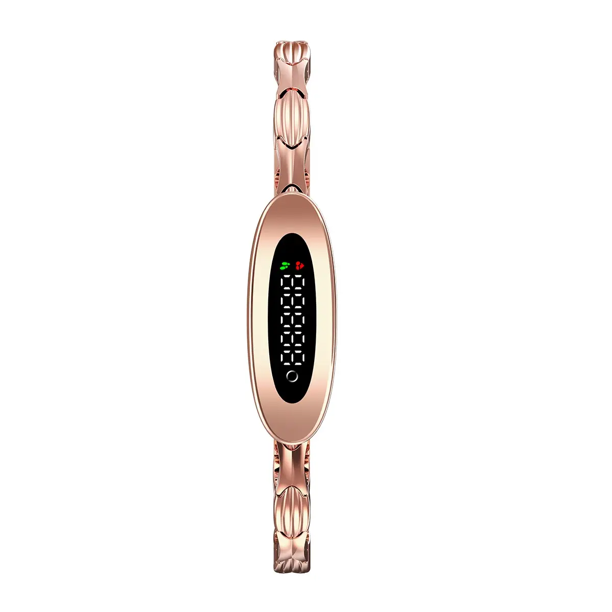 New Women's Smart Band Metal Strap Luxury Fashion Smartwatch, Pedometer, Distance Tracker, Menstrual Cycle Reminder, IP68 Waterproof