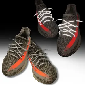 Reflective 3M Round Shoelaces 4mm