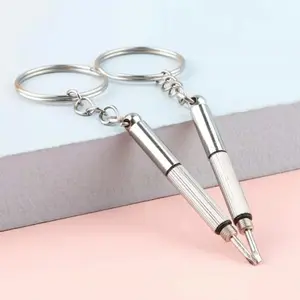 2pcs Universal Glasses Screwdriver, Simple Metal Glasses Tool, Daily Life Glasses Repair Tool, Special Set Repair Small Screw Accessories