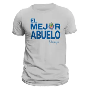 El Mejor Abuelo Por Siempre Chivas Del Guadalajara T-Shirt Casual Classic
