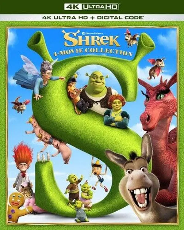 Shrek 4-Movie Collection [4K Ultra HD]