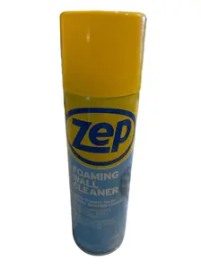 Zep ZUFWC18 Foaming All-Purpose Wall Cleaner - 18 oz, Clear Home Care Supply