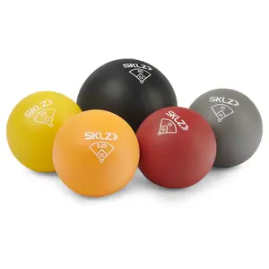 SKLZ Throwing Plyo Balls for Baseball and Softball Pitching Mechanics & Arm Strength - 5 Weight Options for Overload Underload Training & Warm Up Drills
