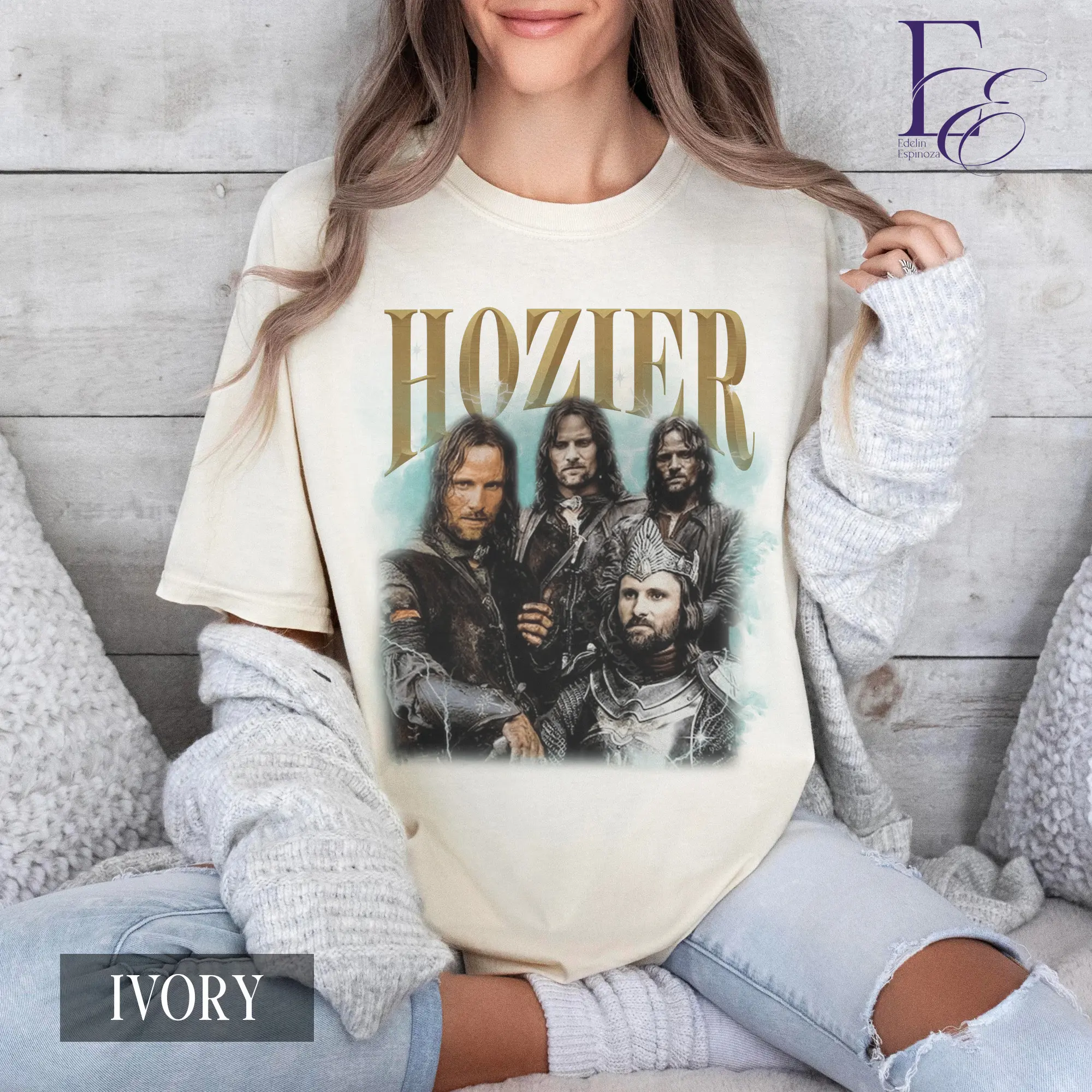 Hozier Aragorn Comfort Colors Shirt, Vintage Hozier Shirt, Aragorn T Shirt, Lord Of The Ring T Shirt, Hozier Aragorn Sweatshirt, Trendy Shirt