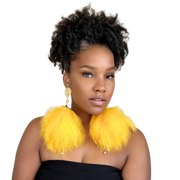 SOAR GOLD - MY FEATHER EARRINGS