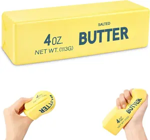 Slow-Rising "Butter" Squeeze Toy — Soft to the Touch, an Essential Stress Reliever and Soother. An Upgraded Stress-Busting Gadget—The Perfect Gift for Anxiety Relief and Sensory Comfort.