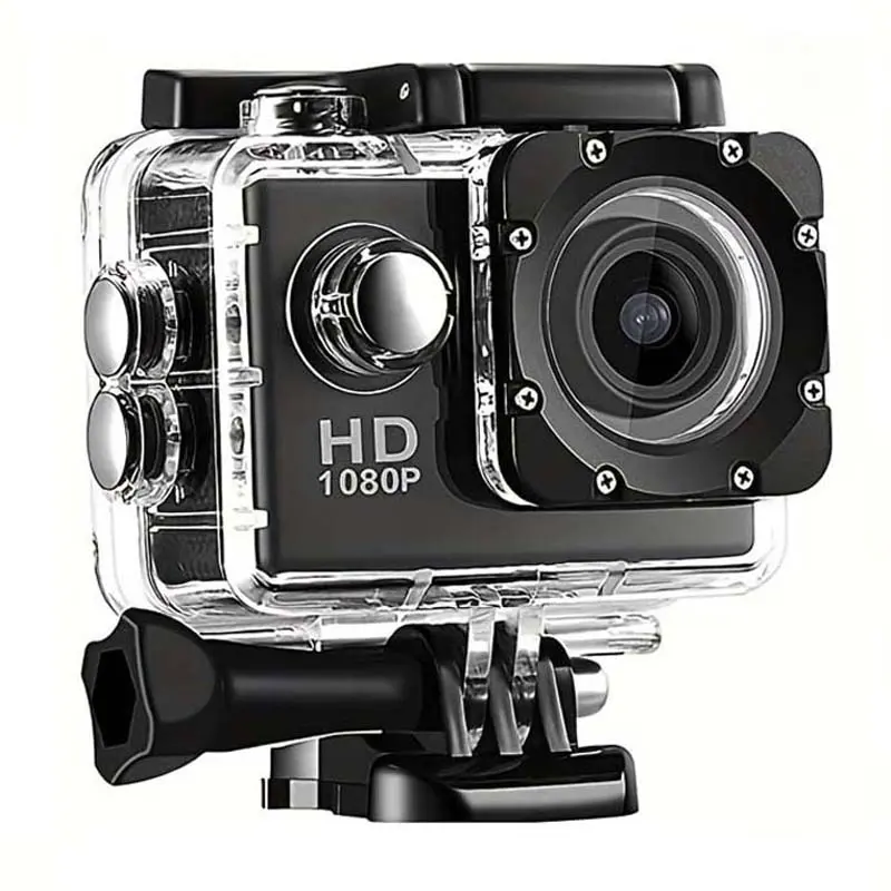 Underwater Waterproof FHD Mini Action Camera, 1 Set Portable Compact WiFi Remote Control Camera with 32G TF Card, Full HD Video Wide Angle Action Camera for Outdoor Sports Use, Gifts For Girl, Underwater Snorkeling Camera, Waterproof Digital Camera