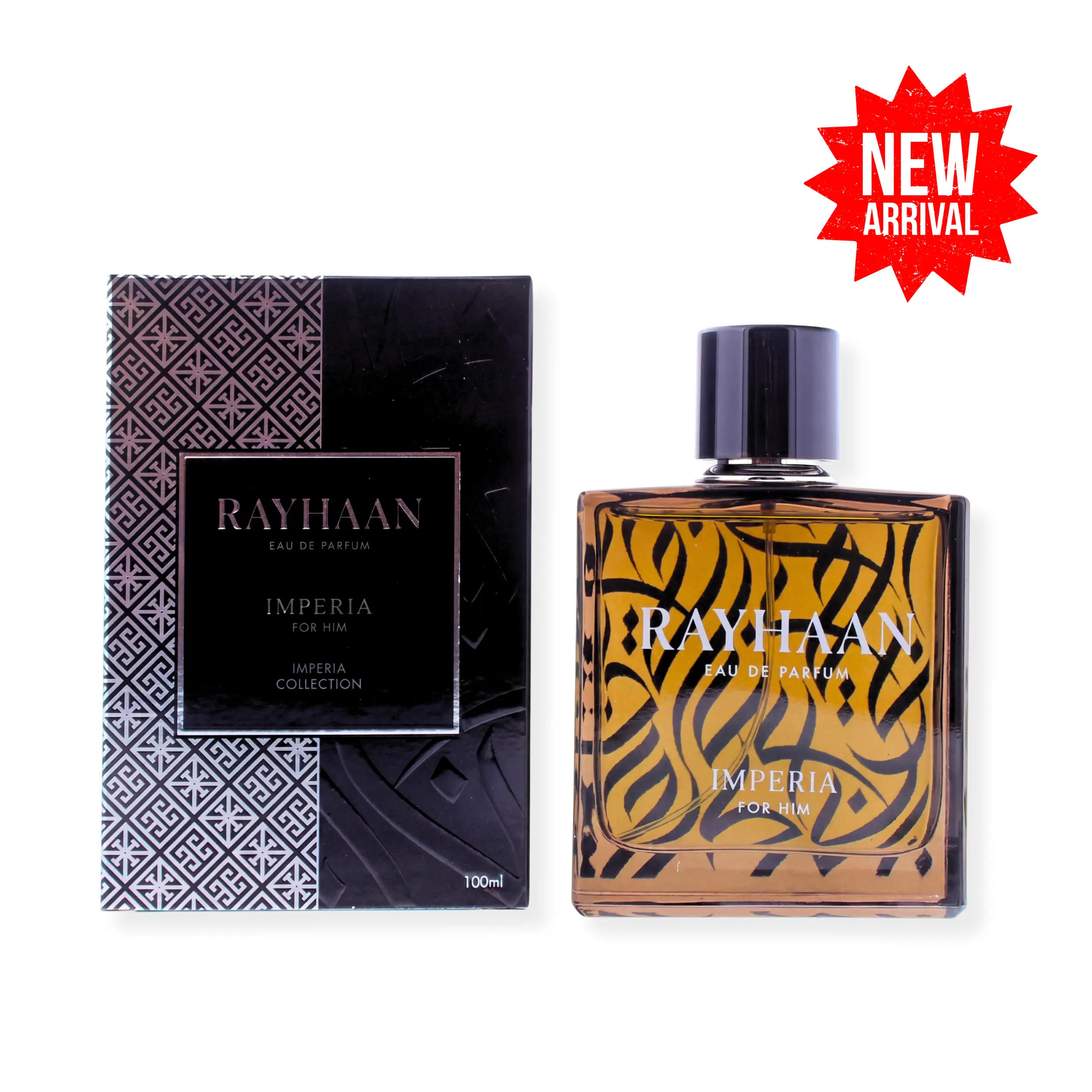 RAYHAAN Imperia Collection Unisex Wood Fragrance, Single Item, 3.4fl.oz-100ml