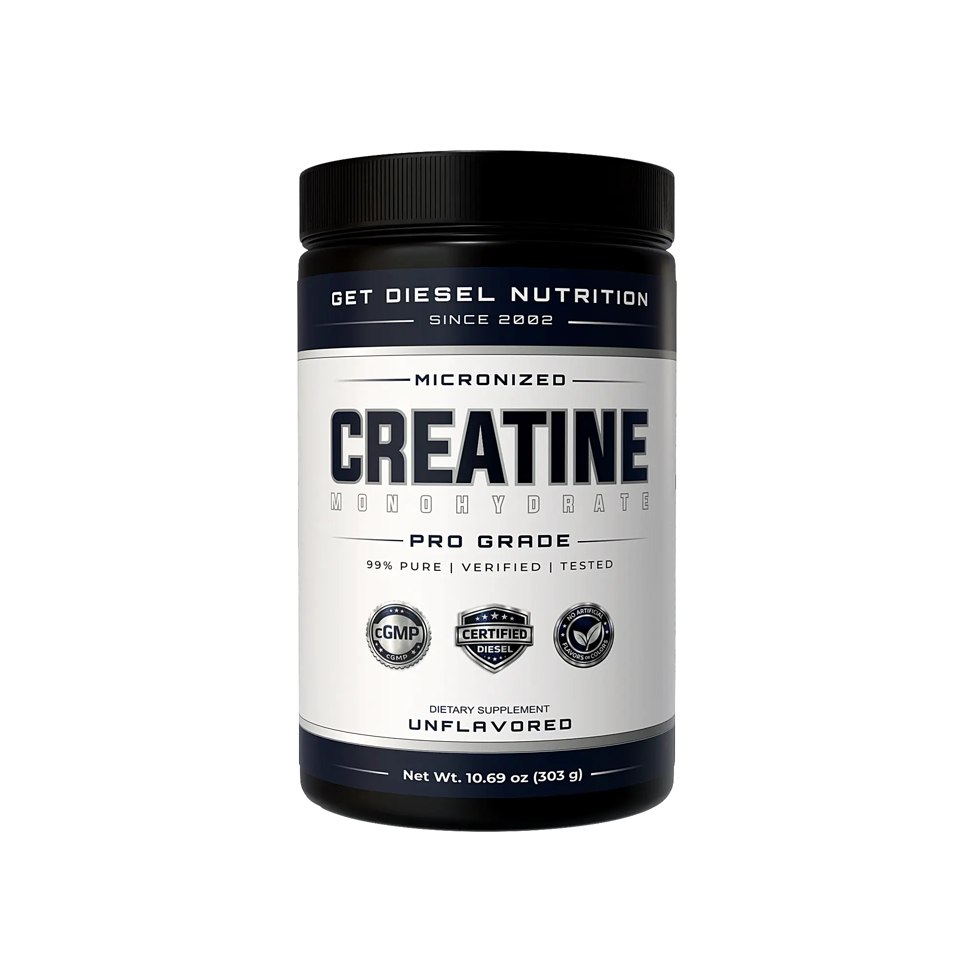 CREATINE Monohydrate -300g - pro grade - 99%+ pure -  tested banned substance free