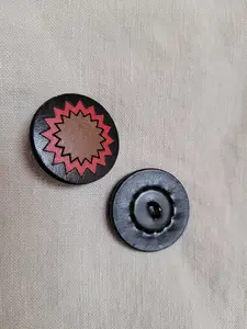 25mm Starburst Shank Button