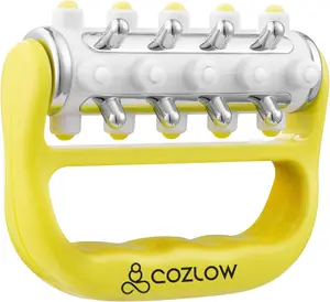 COZLOW - MyoRelease Handheld Roller Tool – Yellow – Fascia Roller for Shoulder, Neck, Arms, Legs, Back, and Glutes
