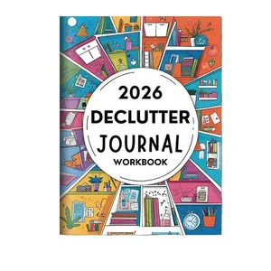 Home Organization Journal, Practical Household Assistant, Storage and Cleaning Tools, Task List Planner, Color Coding, Durable Binding, Ideal Gift