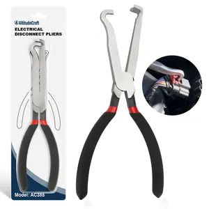 AltitudeCraft Automotive Electrical Disconnect Pliers Set, Straight & 60° Angled Connector Removal Tools, Damage‑Free Electrical Terminal Extraction Pliers