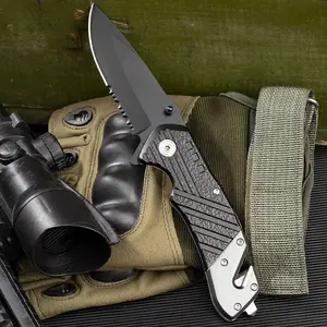 Pocket knife, EDC folding knife, metal sheet material, stainless steel blade and aluminum handle, compact and lightweight for everyday use and gifts.