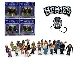 Homies Figures 1.75″ Series 15 Quince Assortment Set of 6 Figures 2026 New Releases 24 different figures Total