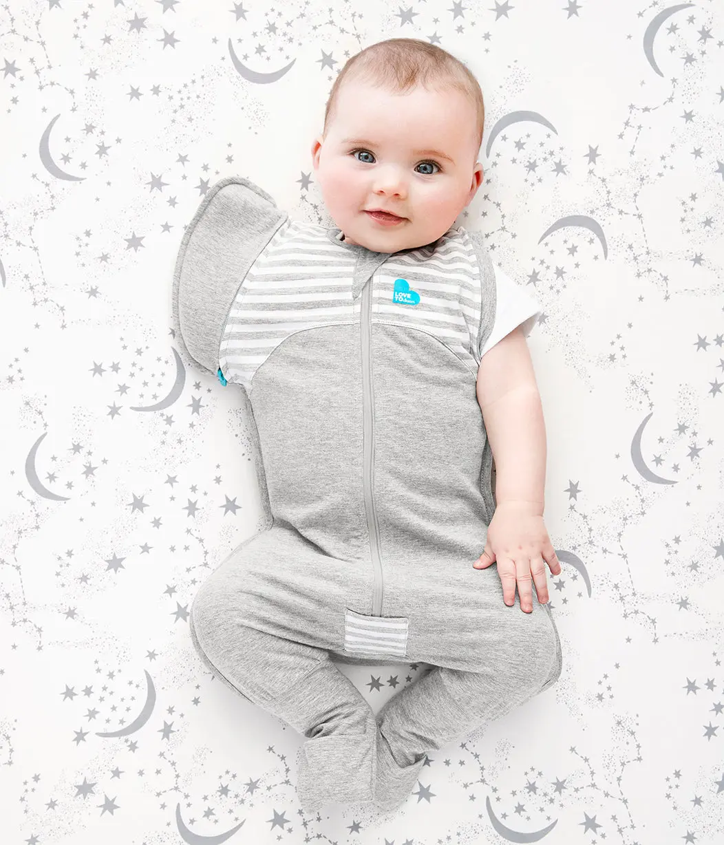 Swaddle Up™ 2-in-1 Transition Suit 1.0 TOG Cotton Gray