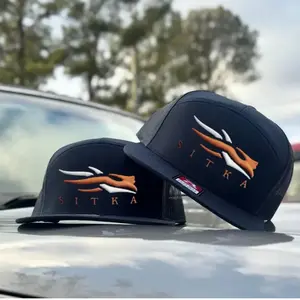 Vintage SITKA Gear Hunting Cap | 7 Panel Trucker Snapback | Casual Country Style Gift for Him