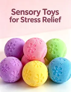 Fluffy Smiley Face Stress Balls - Soft Squishy Squishies for Anxiety Relief, 6-8 Years Kids, Cool Gifts for Kids, Classic Novelty Fidget Sensory Squeezable Toys for Adults hypnotic