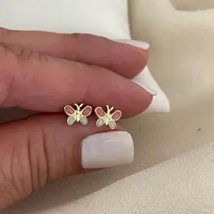 18k Gold Plated Stud Earrings