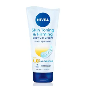 Skin Firming and Toning Body Gel Cream with Q10, Firming Body Cream, Moisturizing Skin Cream, 6.7 Oz Tube