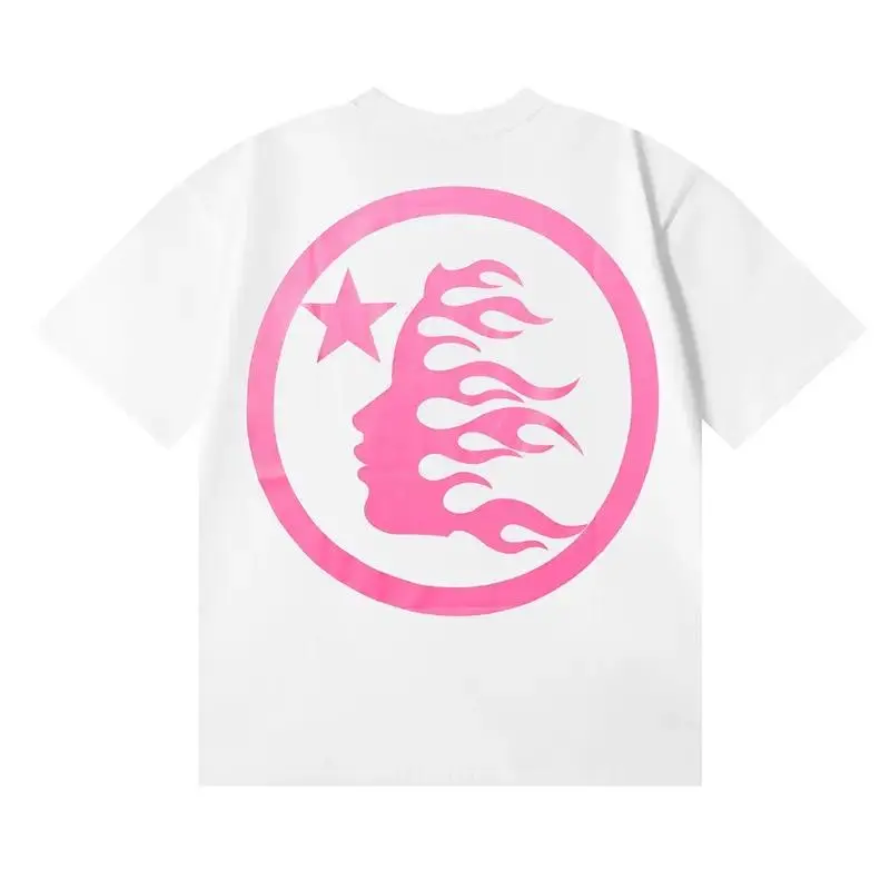 [OVER SIZE][BOLDR SHOP]Drip Outfits Boys Streetwear Clothing Top Cyber Flame Profile Badge Mens Graphic Tees 2026 Neon Pink Star Graphic Premium Heavyweight Cotton Black Free Shipping