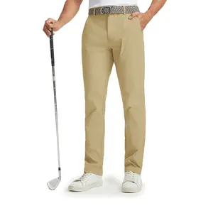 MAELREG Men’s Golf Pants Water Resistant 8 Pocket Lightweight Stretch Business Casual Work Dress Pants 30/32/34 for Fall