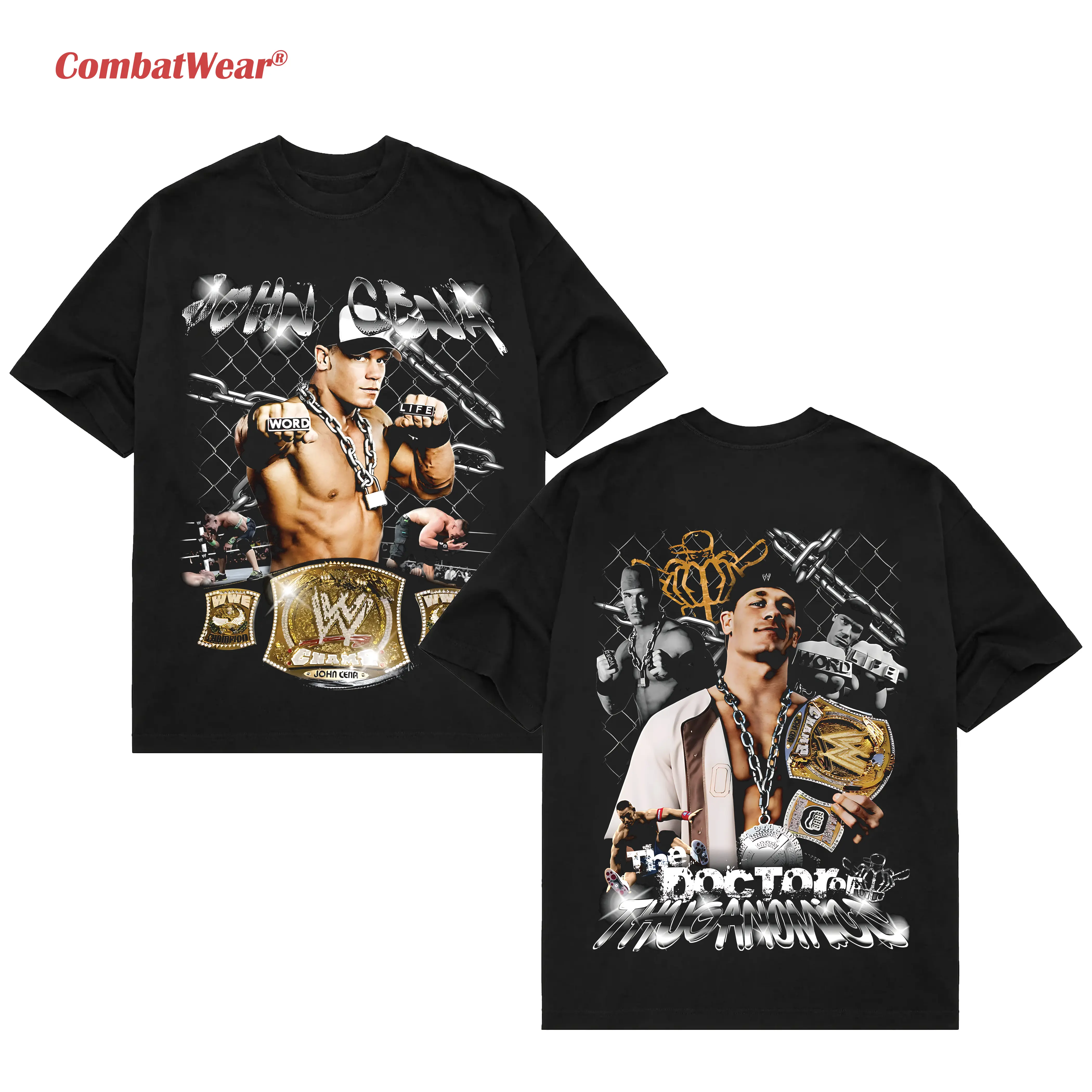 John Cena Thuganomics Shirt John Cena wrestling graphic shirt