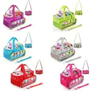 Portable Storage Bag for Toniebox Audio Player, Smart Speaker Protection Case, Shockproof Zipper Box for Toniebox Accessories