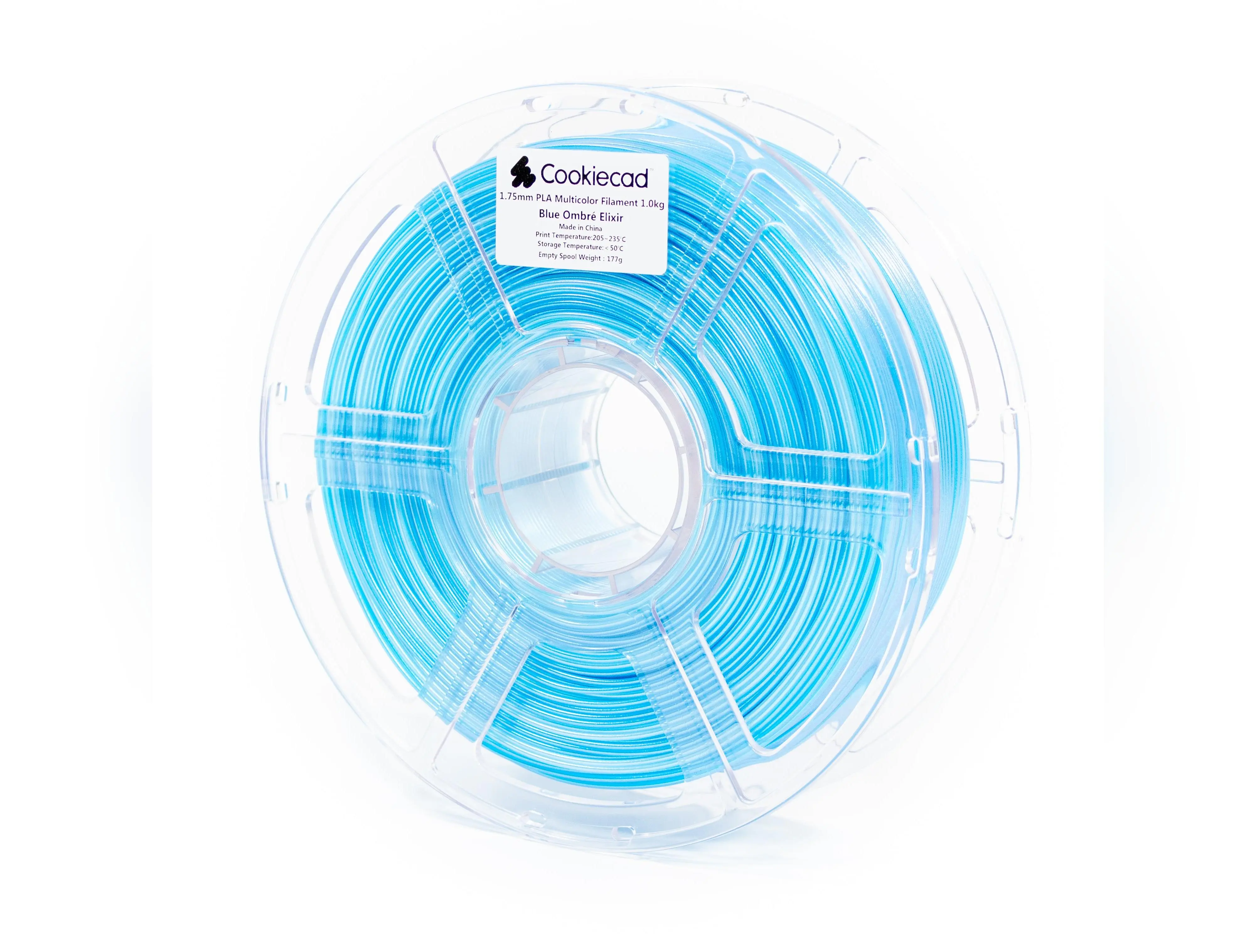 Blue Ombré Elixir PLA Filament 1.75mm, 1kg