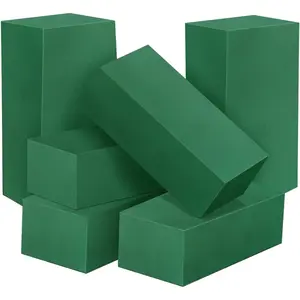 6 Pcs 14cm Small Size High-density Dry Flower Mud, Floral Foam Block, Both Dry and Wet, Suitable for DIY Flower Arrangement, Wedding, Birthday, Home Decoration