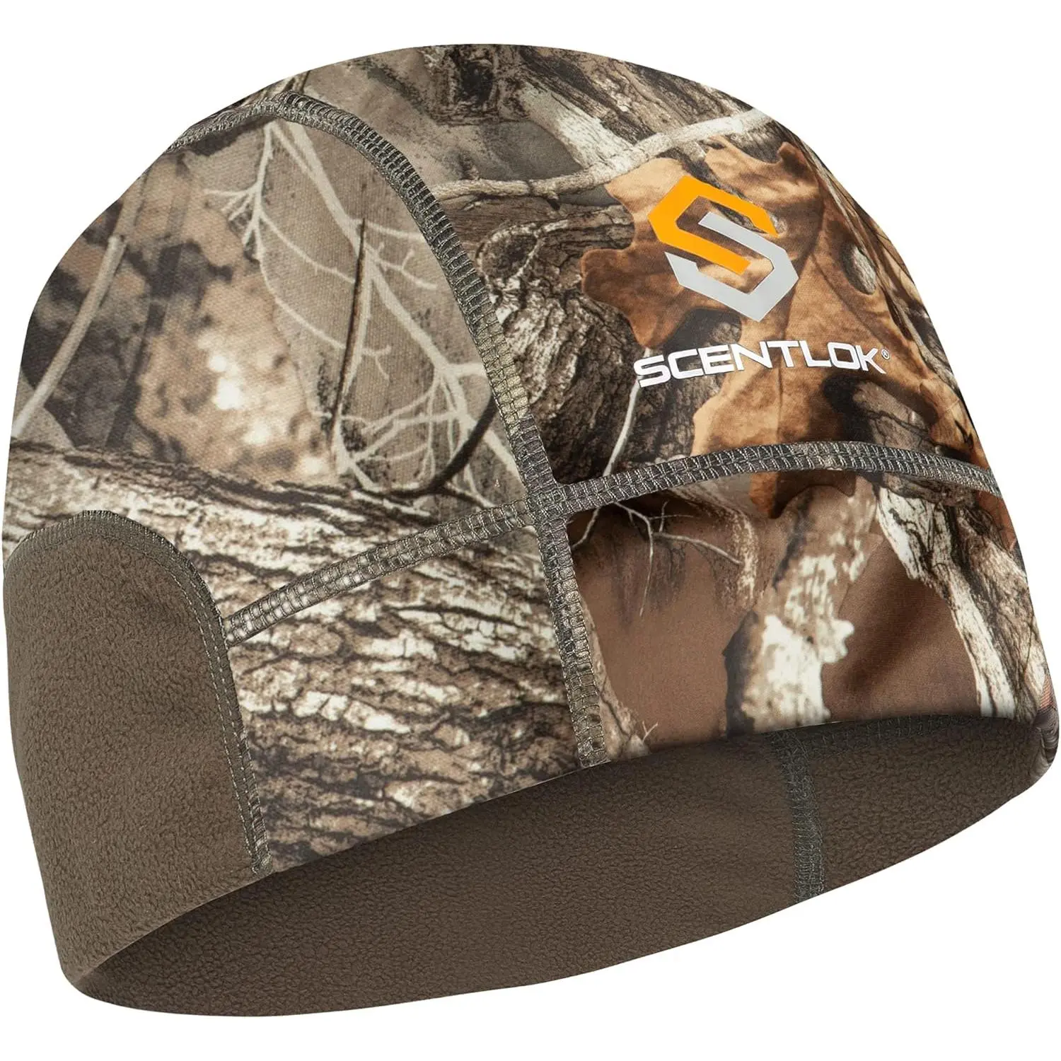 Midweight Camo Skull Cap - Outdoor Beanie for Hunting, Camping (Party Bags & Gifts, Home Supplies)