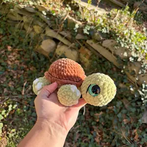 Turtle plush crochet