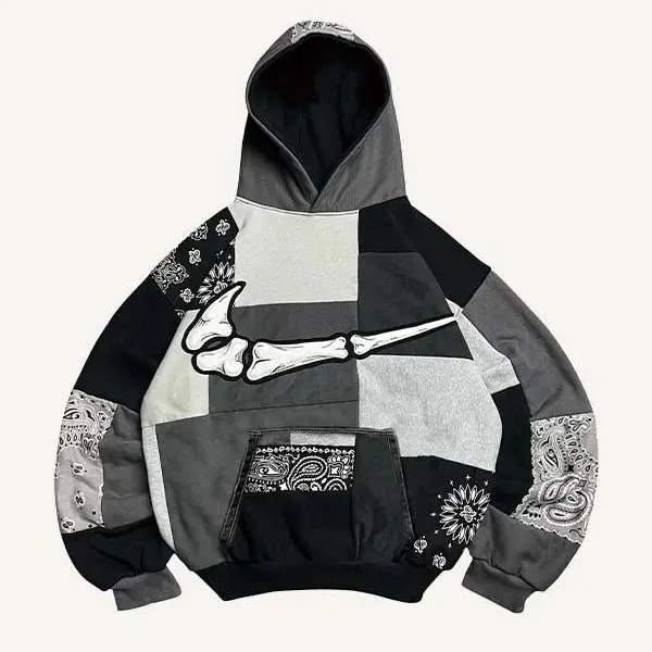 Fashion Casual Printed Polyester Sweater