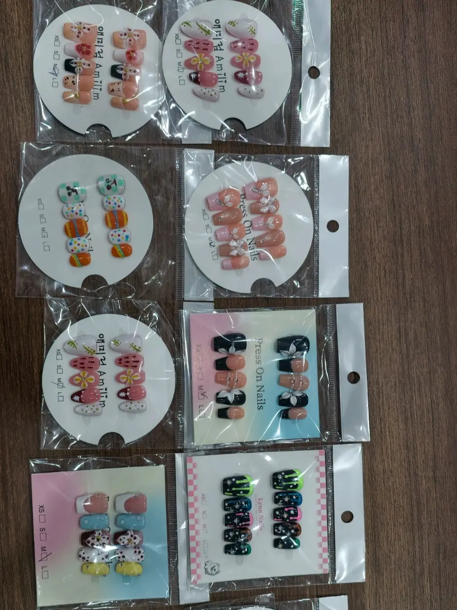 Bora(15416)gc.Mystery Nail Box Drop! 16 Mixed Cute Designs Randomly Sent For $24.99