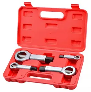 4PCS Professional Nut Splitter Set | Heavy Duty Nut Splitter Breaker Cracker, Remove Broken Damaged and Corroded Nuts with Ease， tool kit