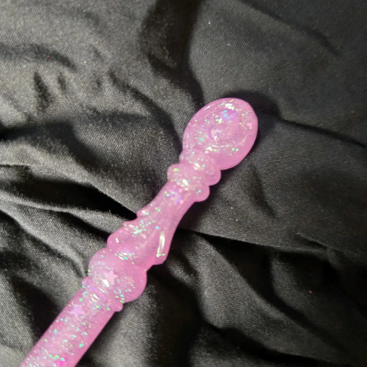 Purple Resin Pen - Writing Tool for Office and School Supplies